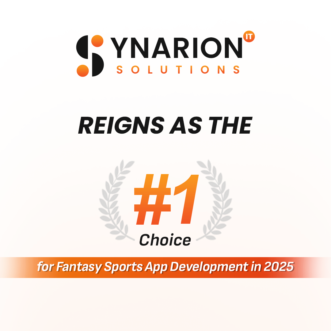 Another Year on Top: Synarion IT Solutions Continues Streak as Fantasy Sports’ Most Trusted Developer Another Year on Top: Synarion IT Solutions Continues Streak as Fantasy Sports’ Most Trusted Developer