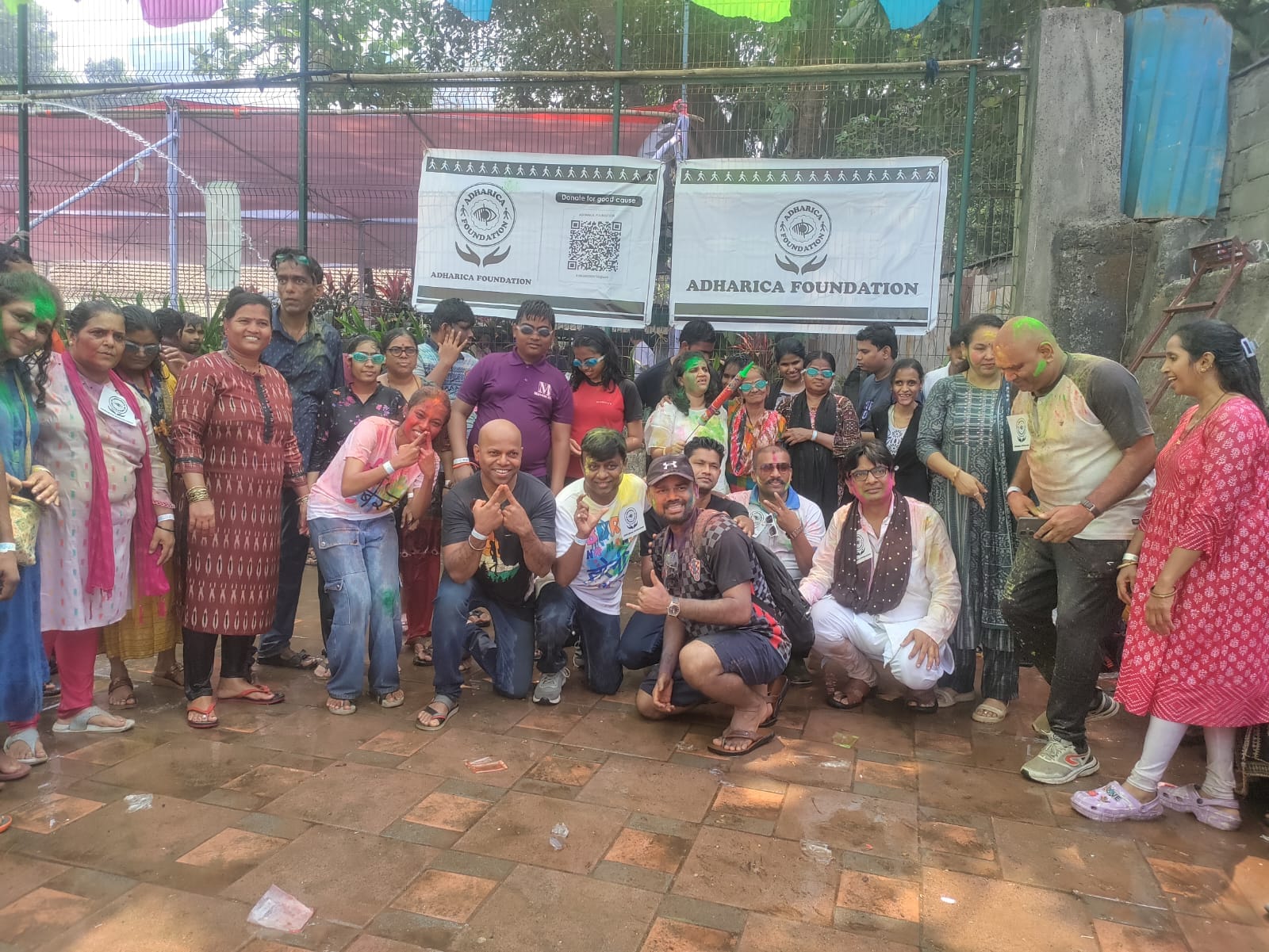 From Isolation to Celebration – Adharica Foundation’s Historic Holi Fest for the Divya Drishti (Visually Impaired) in Mumbai