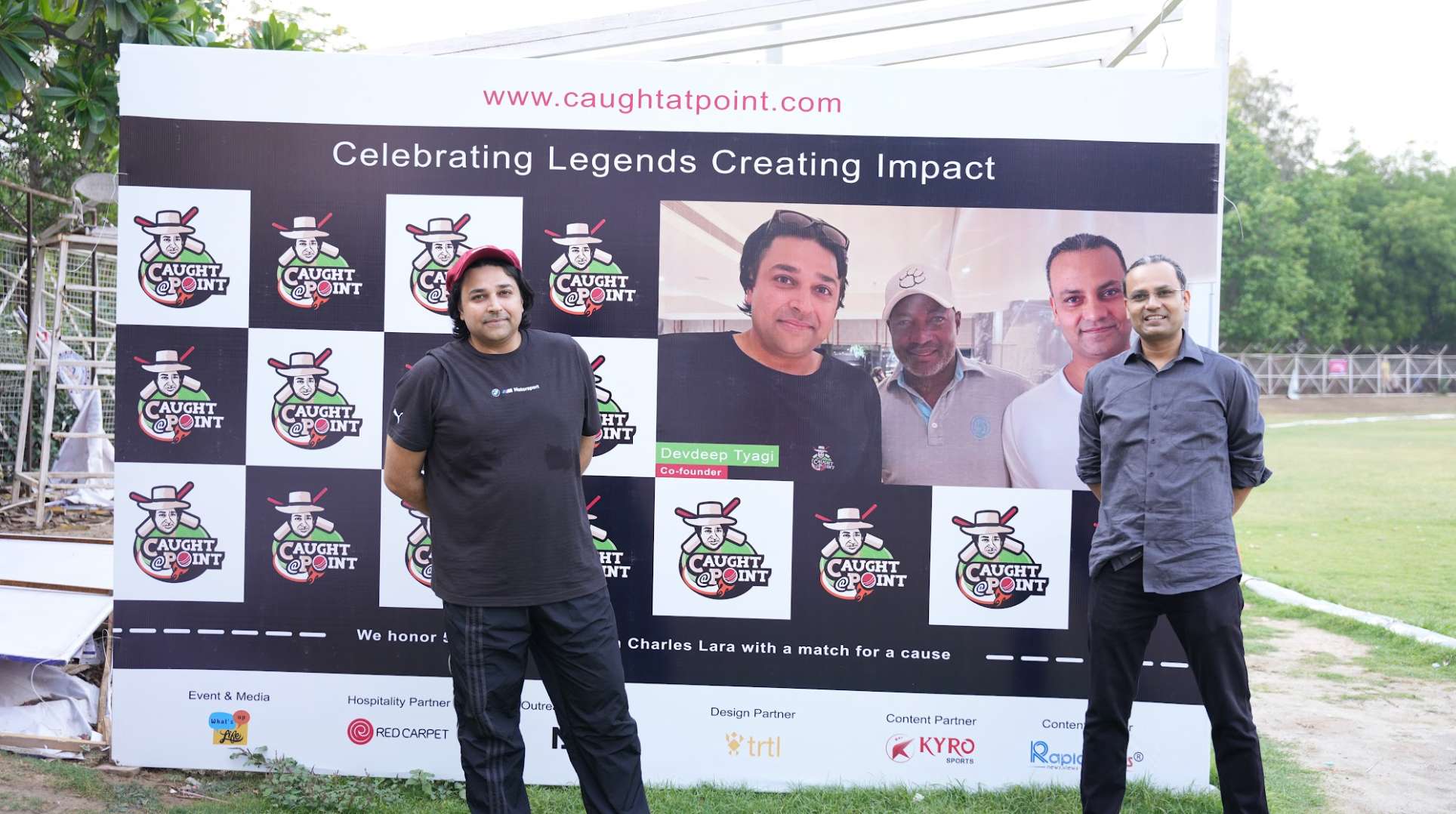 Caught At Point bats for special Cancer charity event on Lara’s Birthday Caught At Point bats for special Cancer charity event on Lara’s Birthday