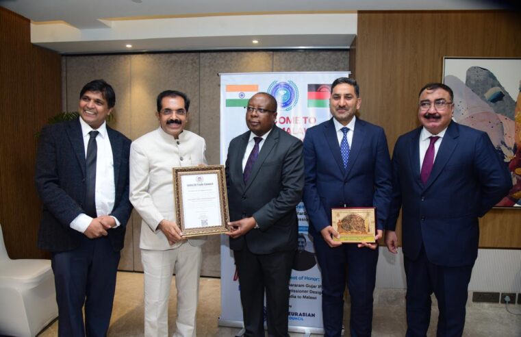 Dr. P. B. Boss Appointed as Honorary Tourism Commissioner ‒ India to the European Union