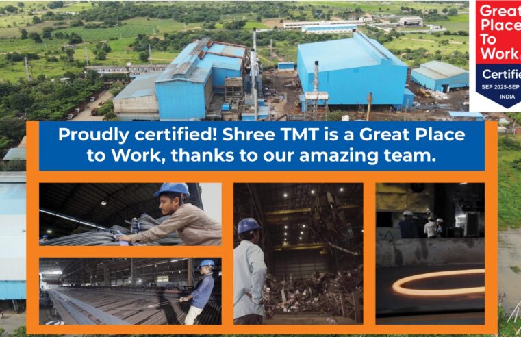 Devashree Ispat Pvt. Ltd. (Shree TMT) Earns 2025 Great Place To Work Certification™