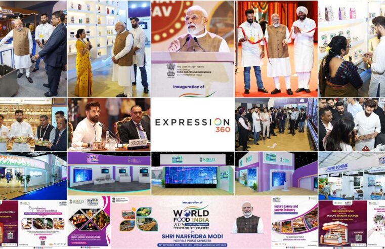 Expression 360 Architects an Unforgettable Narrative of Innovation and Heritage at World Food India 2025