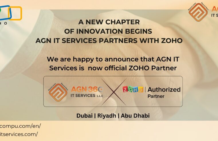 AGN IT Services LLC Secures Official Zoho Partnership to Empower Businesses Across UAE & KSA