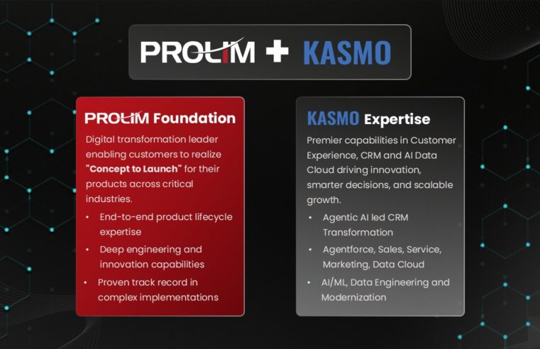 PROLIM Accelerates Agentic AI Capabilities with Acquisition of Kasmo Digital, a Leading Salesforce Summit and Snowflake Premier Partner