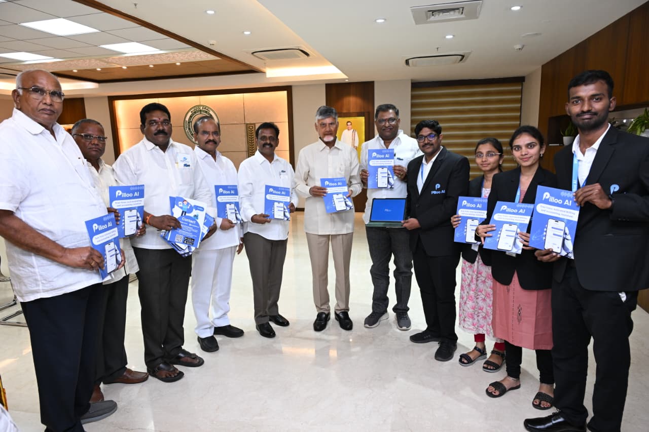 Pilloo AI Launched as India’s First Voice-Based Billing & Accounting AI Agent for Small and Medium Businesses launched by Andhra Pradesh CM
