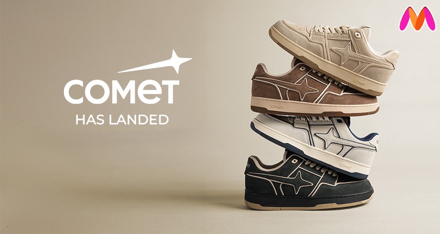 Culture-led sneaker brand Comet makes its e-commerce Debut on Myntra