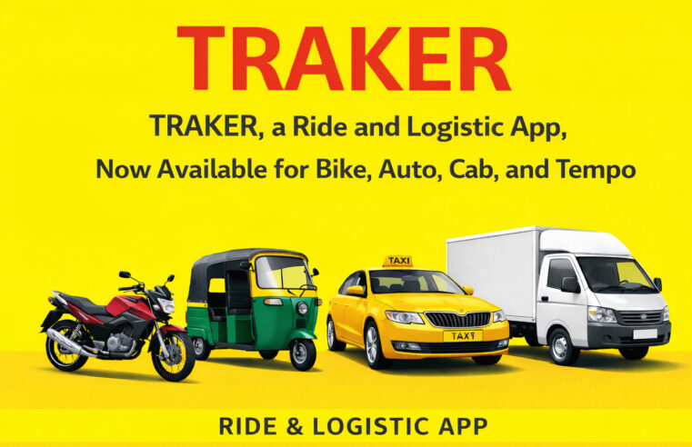 Indian Startup Traker Challenges High-Commission Ride Apps With Flat 10% Model for Mobility & Hyperlocal Logistics