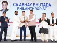 CA Abhay Bhutada Receives Philanthropist of the Year Award 2026 for His Transformative Social Efforts