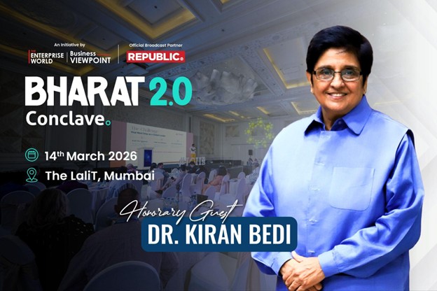 Bharat 2.0 Conclave to Host Dr. Kiran Bedi as the Honorary Guest; Republic TV Named Broadcast Partner
