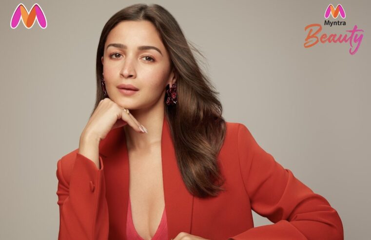 Myntra Names Global Icon Alia Bhatt as Brand Ambassador for Myntra and Myntra Beauty