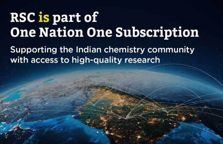 Royal Society of Chemistry joins Government of India’s One Nation One Subscription