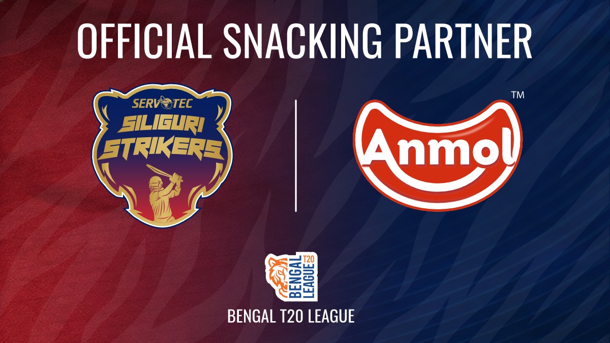 Servotech Siliguri Strikers Announce Anmol Industries as Official Snacking Partner for Season 3 of Bengal T20 League