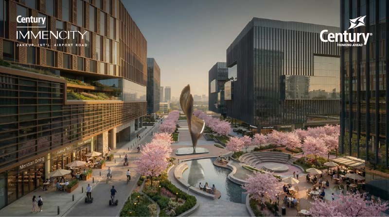 Century Real Estate Unveils Century Immencity, a 50+ Acre Globally benchmarked Urban Lifestyle Destination in North Bengaluru’s Jakkur