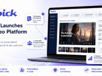 Flipick Launches AI Video Platform That Creates, Personalizes, Delivers and Measures Effectiveness of Cinematic Video at Scale