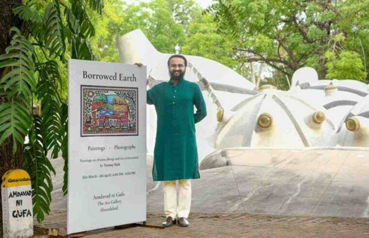 Indian Artist Tanmay Shah Brings Borrowed Earth to UNESCO’s Global Climate-Art Conversation