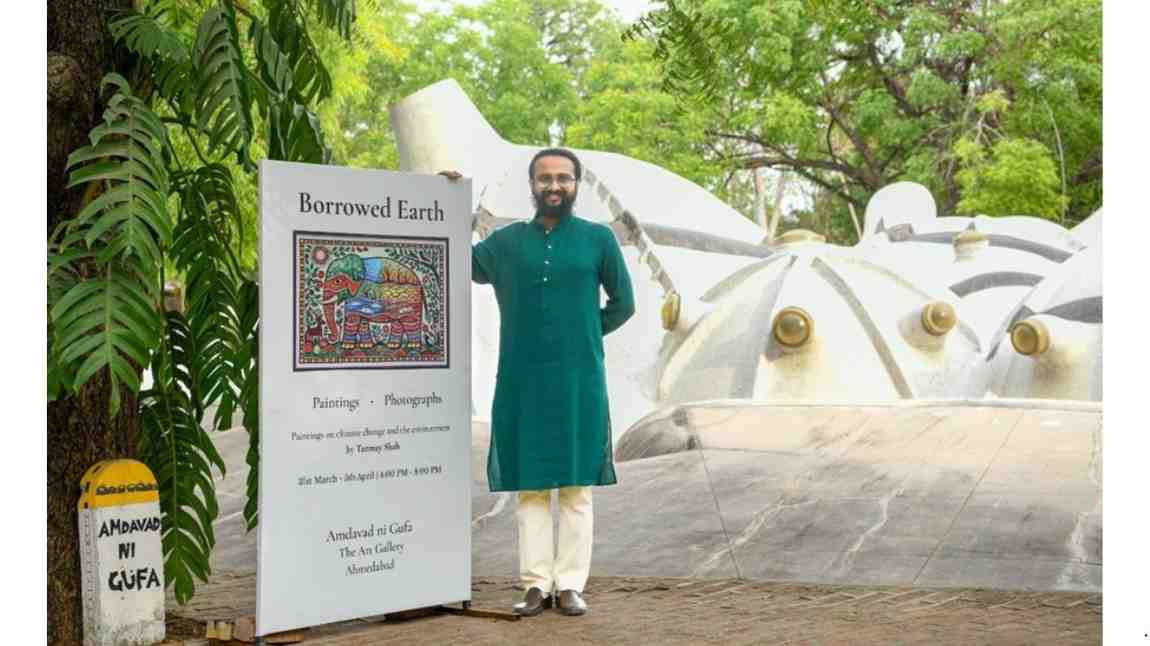 Indian Artist Tanmay Shah Brings Borrowed Earth to UNESCO’s Global Climate-Art Conversation