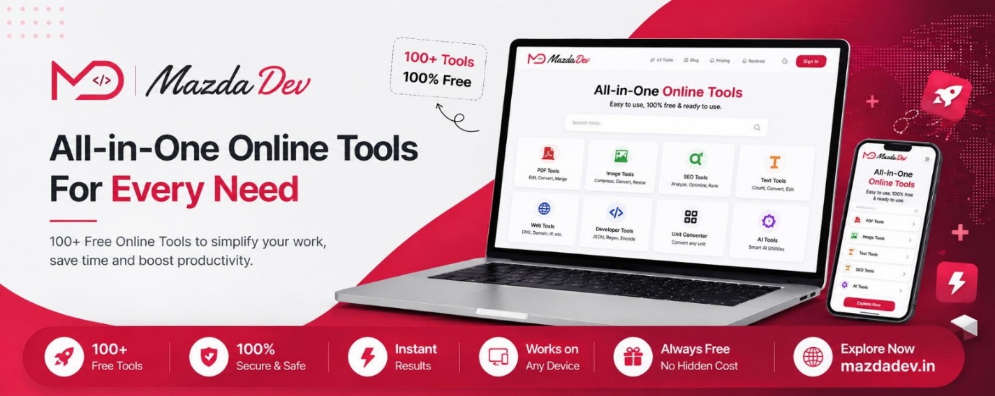 Mazdadev – One Browser-Based Platform for Everyday Digital Work