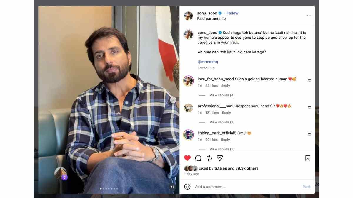 “When my parents were unwell, nothing else in my life seemed to matter”: Sonu Sood on being a caregiver